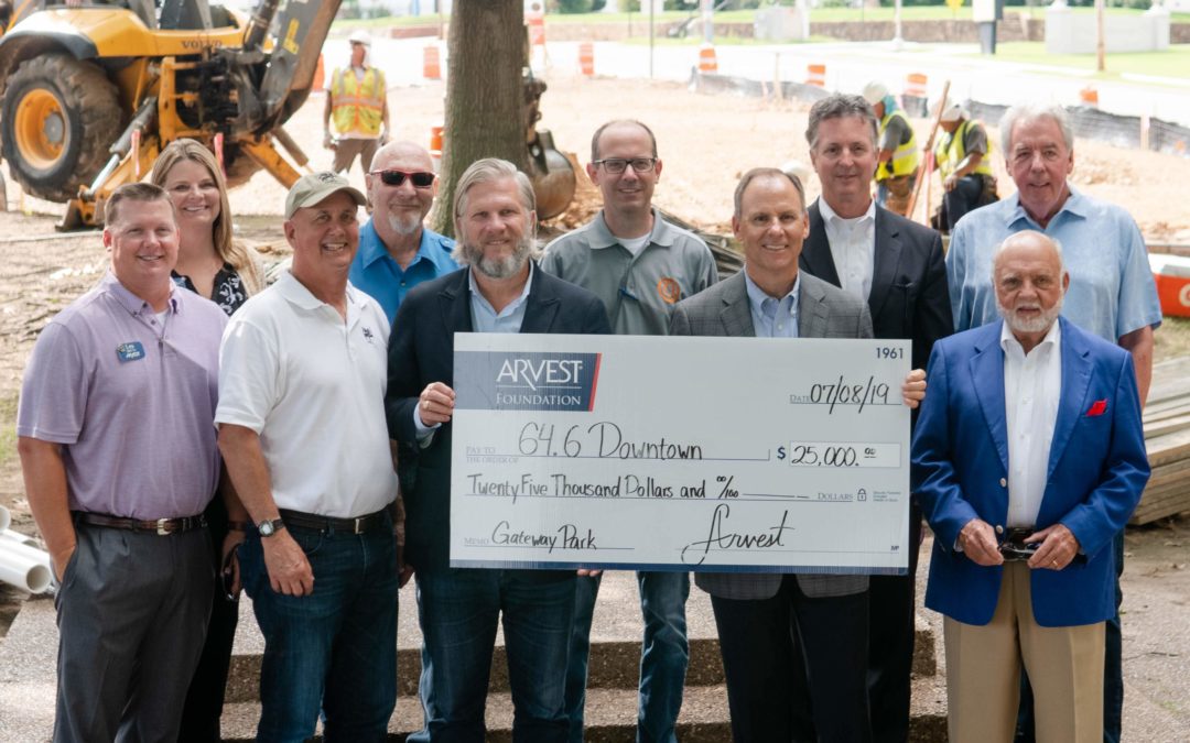 ‘64.6 Downtown’ Receives $25,000 Arvest Foundation Grant
