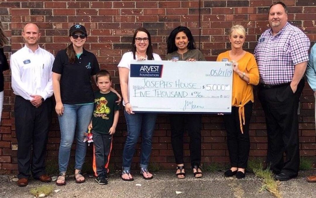 $5,000 Donated to Joseph House of Russellville