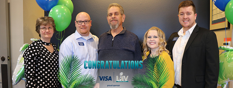 Visa and Arvest Bank Announce Super Bowl LIV Trip Winner