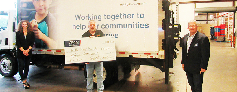 Arvest Foundation Provides $50,000 Grant to NWA Food Bank
