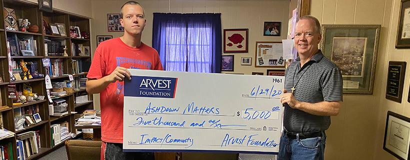 Arvest Foundation Donates to Ashdown Matters