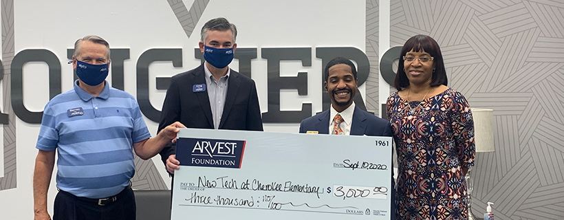 New Tech at Cherokee Elementary Receives Arvest Foundation Grant