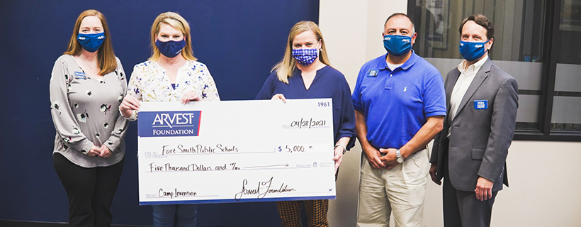 Fort Smith Public Schools Receives Arvest Foundation Grant Arvest Share