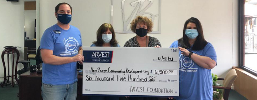 Van Buren Community Development Organization Receives Arvest Foundation Grant