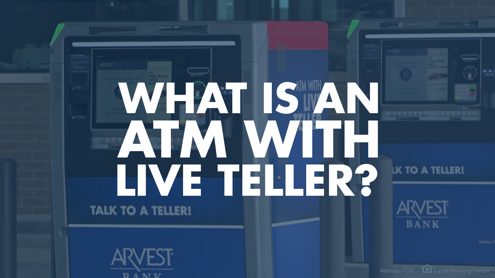 Adding a Personal Touch to Your ATM Experience - Arvest Share