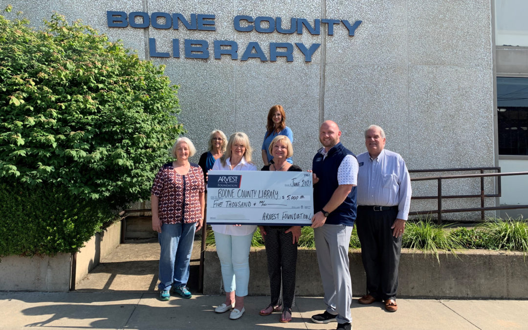 Arvest Foundation Grant Supports Boone County Library