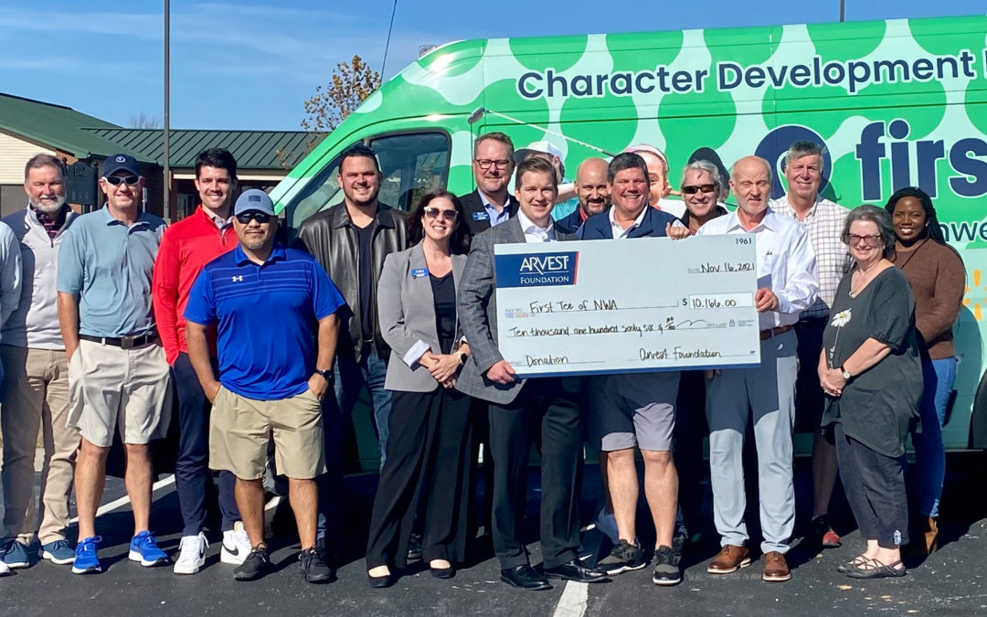 Arvest Foundation Provides $10,000 Grant to First Tee – NWA