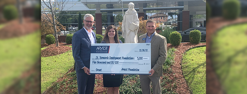 Arvest Foundation Awards $5,000 Grant to St. Bernards