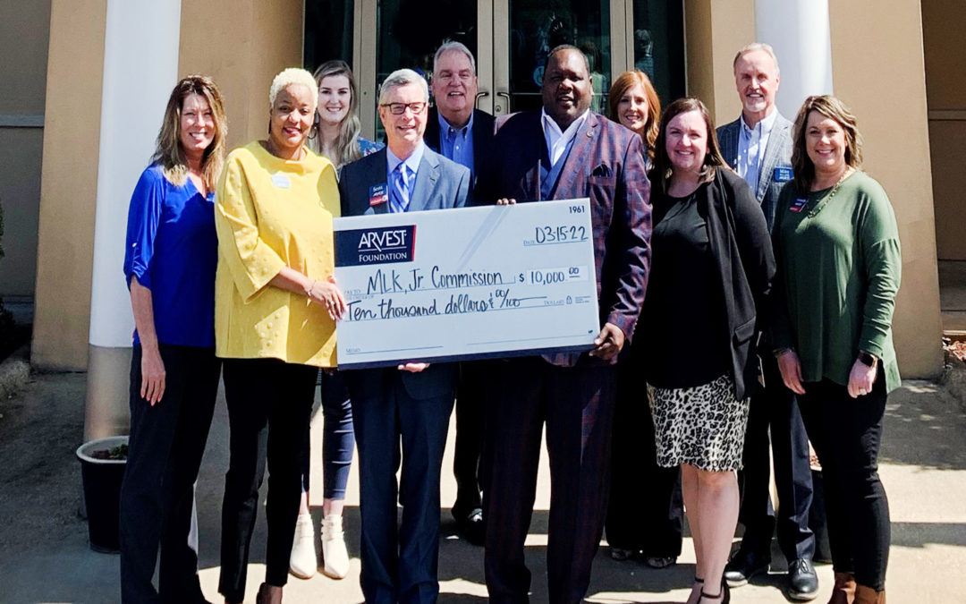 MLK Jr. Commission Awarded $10,000 Arvest Foundation Grant