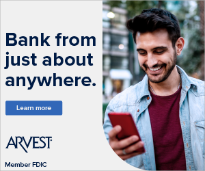 Bank from just about anywhere with Arvest Go.