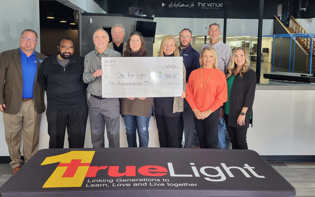 One True Light Receives $5,000 Arvest Foundation Grant