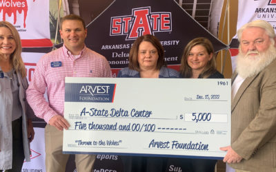 A-State’s Delta Center Receives $5,000 Arvest Foundation Grant