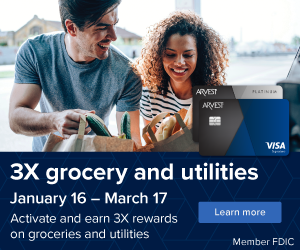 3x Rewards on Groceries & Utilities