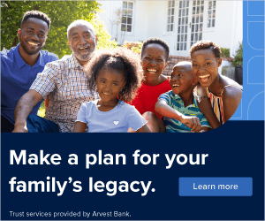 Put your trust in Arvest and help protect your family’s legacy.