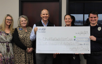 Arvest Foundation Grant to Support Fort Smith Police Community Outreach Program