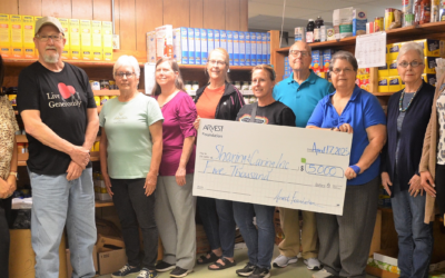 Arvest Foundation Donation to Support Sharing & Caring Food Pantry