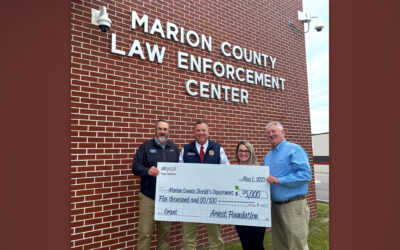 Arvest Foundation Donation Supports Marion County Sheriff’s Department