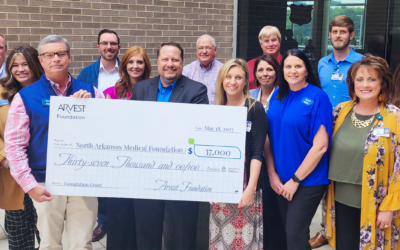 Arvest Foundation Gifts $37,000 to North Arkansas Medical Foundation