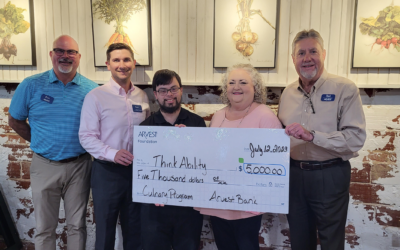 Arvest Foundation Donates to Think Ability in Duncan