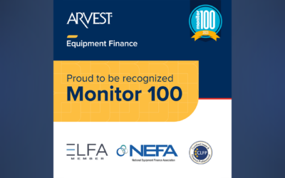 Arvest Equipment Finance Named a Top Lender